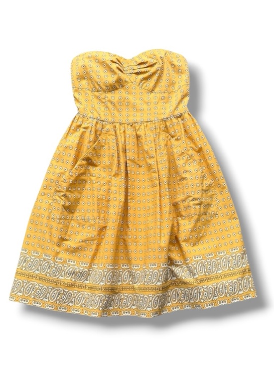 Anthropologie Dresses & Skirts - Vintage Anthropologie Girls From Savoy Bandanna Print Strapless Dress Size 4